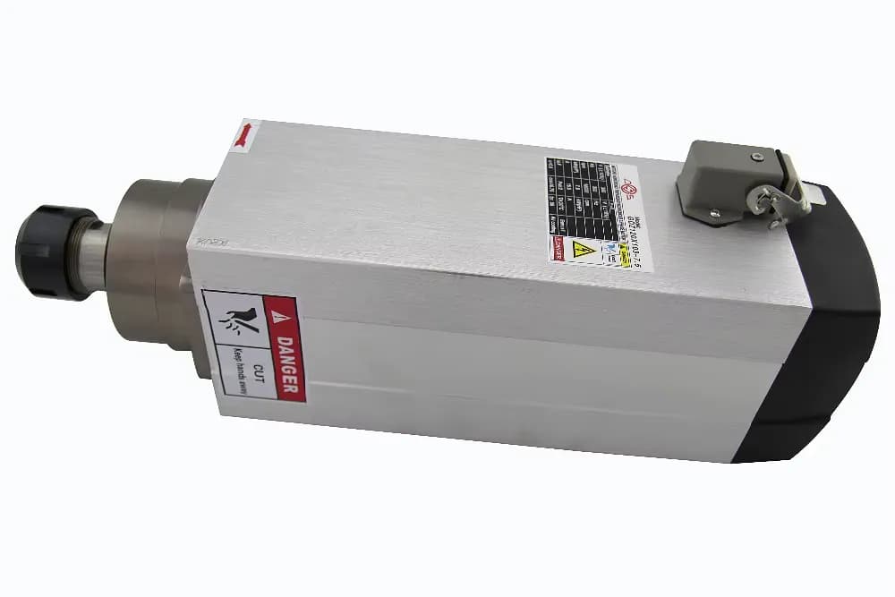 Шпиндель 4.5 кВт, 380 В, 18000 об/мин, возд. охл. (с рамой), GDZ120*103-4.5